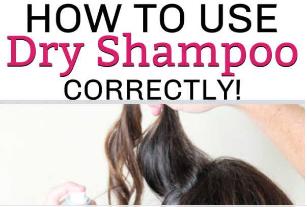 How to Use Dry Shampoo Correctly