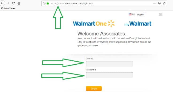 WalmartOne Associate Login