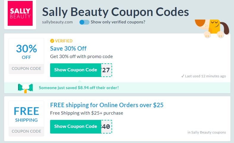 Sally Beauty Coupon