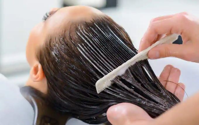 Chemical Hair Straightening