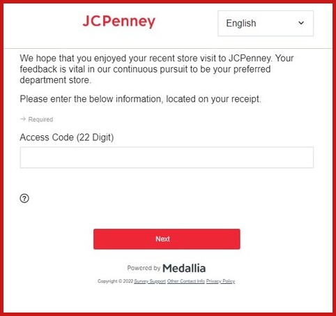 www.Jcpenney.com/survey