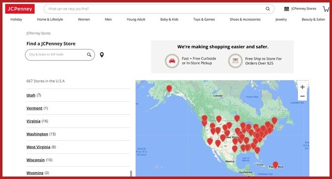 JCPenney Store Near Me